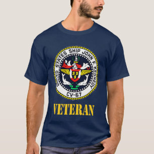 Camiseta Portaaviones USS John F Kennedy CV67 Veterano P