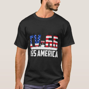 Camiseta Portaaviones veterano patriótico USS America CV-66