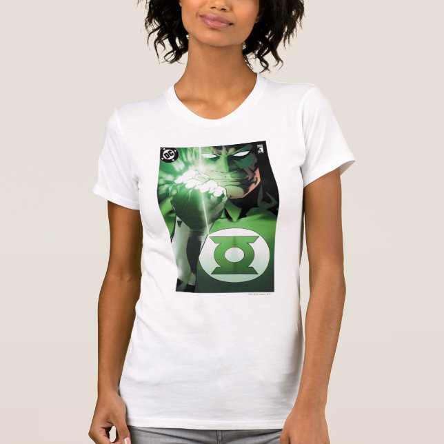 Camiseta Portada de cierre de la Linterna Verde (Anverso)