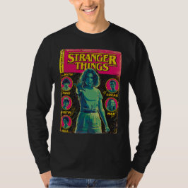 Camiseta Portada de cómic de Stranger Things Group Shot