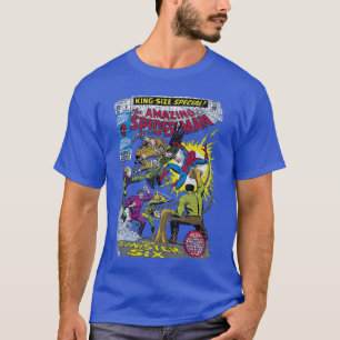 Camiseta Portada de cómic de villanos siniestros de Marvel