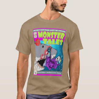 Camiseta Portada de cómic familia Monsterales