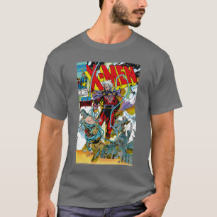 Camiseta Portada de cómic retro Marvel XMen Magnetoriumphan