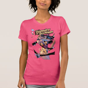 Camiseta Portada de historieta de mujer maravilla #1