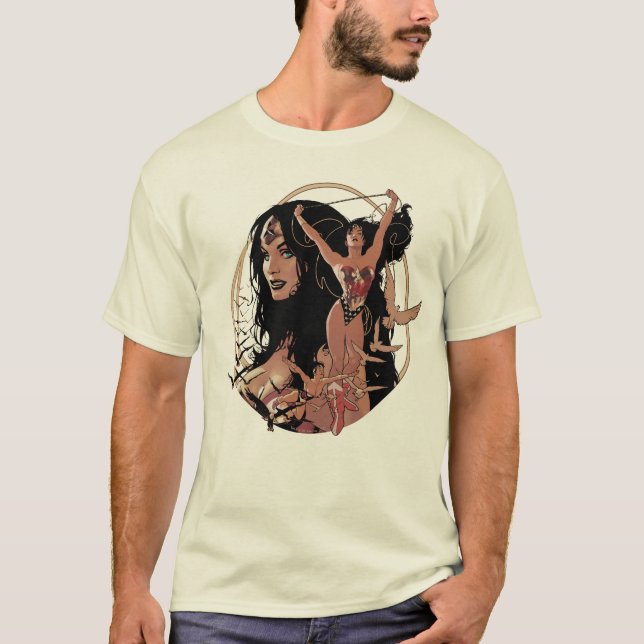 Camiseta Portada de historieta de mujer maravilla #150 Gráf (Anverso)
