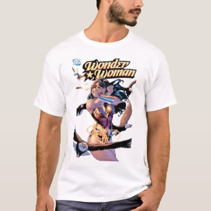 Camiseta Portada de historietas de mujeres maravillas #1