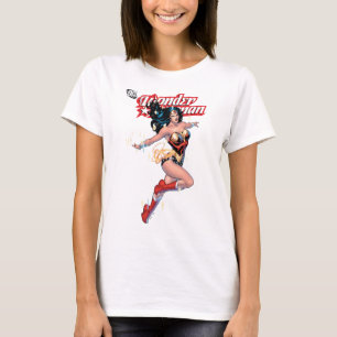 Camiseta Portada de historietas para mujeres maravillas