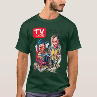 Camiseta Portada de la Guía de TV de 1972 Pareja Impar