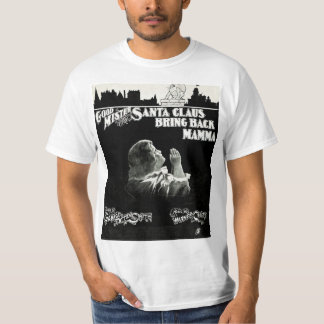 Camiseta Portada de la hoja de la canción navideña vintage