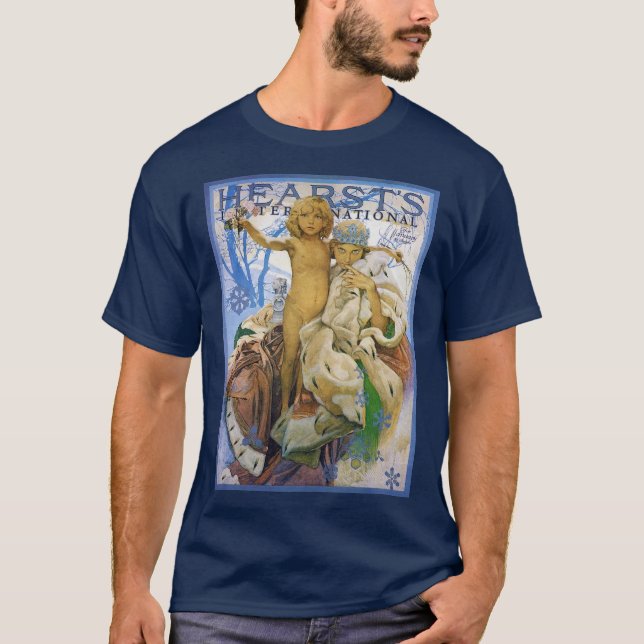 Camiseta Portada de la revista, Alphonse Mucha (Anverso)
