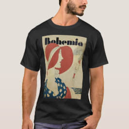 Camiseta Portada de la revista Art deco bohemia