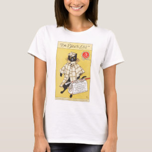 Camiseta Portada de la revista Black Cat de la época victor