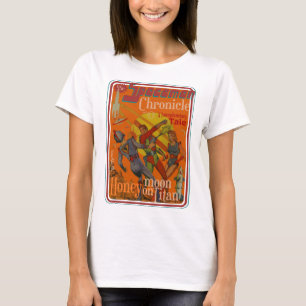 Camiseta Portada de la revista de ciencia ficción Vintage
