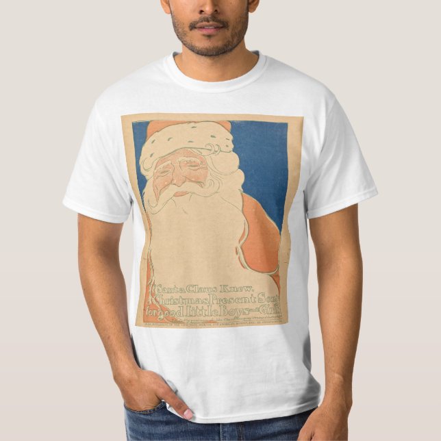 Camiseta Portada de la vieja hoja de canciones navideñas de (Anverso)