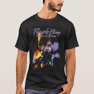 Camiseta Portada de Purple Rain Película Musical de Rock am