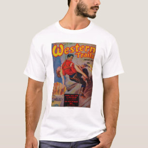 Camiseta Portada de revista occidental 3 de los rastros
