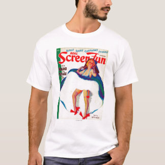Camiseta Portada de revista real 3 de la diversión de la