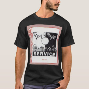 Camiseta portada de una antigua libreta de fósforos Servici