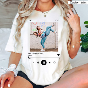 Camiseta Portada del álbum de fotos de cumpleaños de los me