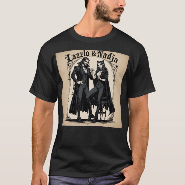 Camiseta Portada del álbum Laszlo & Nadja (Anverso)