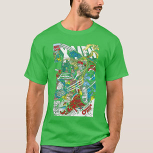 Camiseta Portada del cómic de Marvel Omega Red amigos