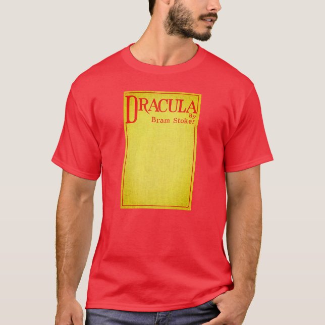 Camiseta Portada del Drácula de la primera edición (Anverso)