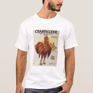 Camiseta Portada del libro de sondas Chanticleer Vintage