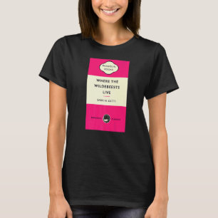 Camiseta Portada del libro donde viven los silvestres Sara