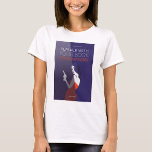 Camiseta Portada del libro   Promoción del lanzamiento del 