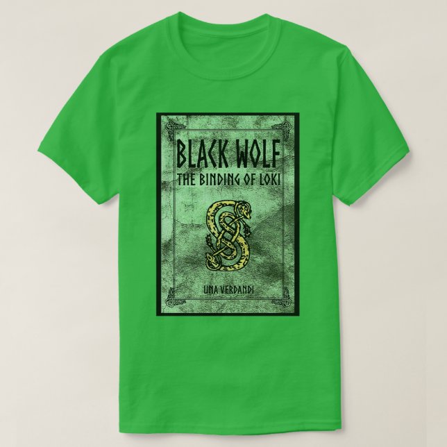 Camiseta Portada del lobo negro El enlace de Loki (Diseño del anverso)