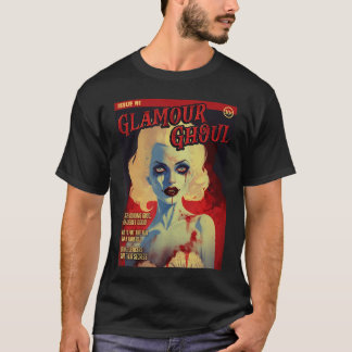 Camiseta Portada retro de cómic de terror de Glamour Ghoul 