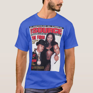 Camiseta portada retro de hip hop de los 90