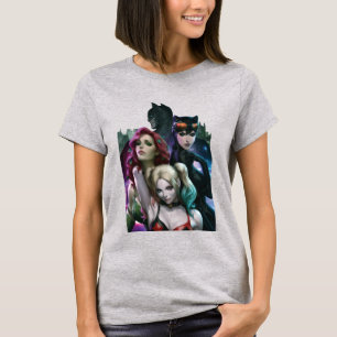 Camiseta Portada Variante de Cómic de Gotham City Sirens #1