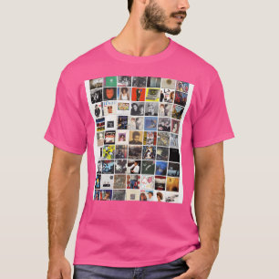Camiseta Portadas de vinilos de los 80 Arte de portadas de 