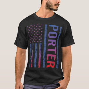 Camiseta Portador de bandera de Estados Unidos