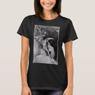 Camiseta Portador de Luz Lucifer Oculto Gótico Satánico Imp