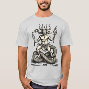 Camiseta Portador del objetivo de la antorcha ardiente