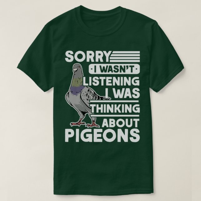 Camiseta Portadora de regalo Pigeon Fancier 1 (Diseño del anverso)