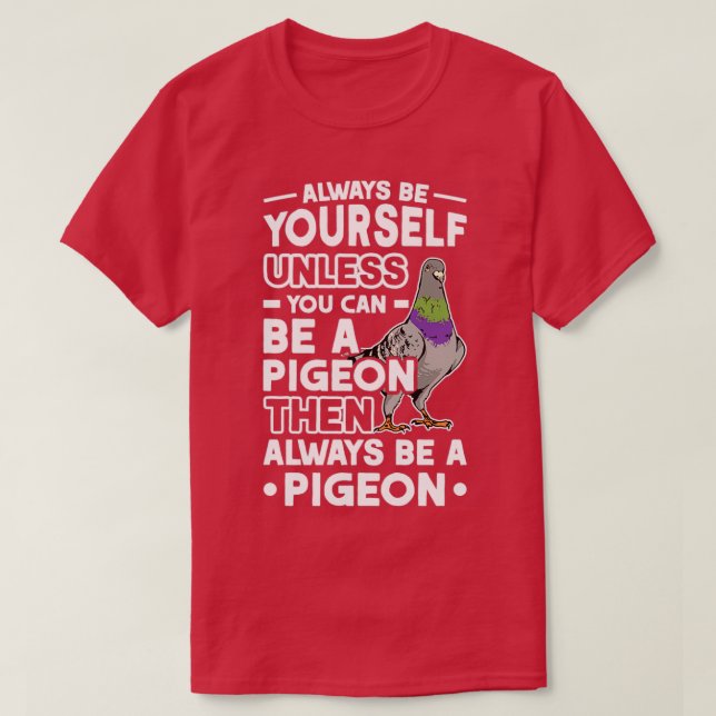 Camiseta Portadora de regalo Pigeon Fancier 2 (Diseño del anverso)