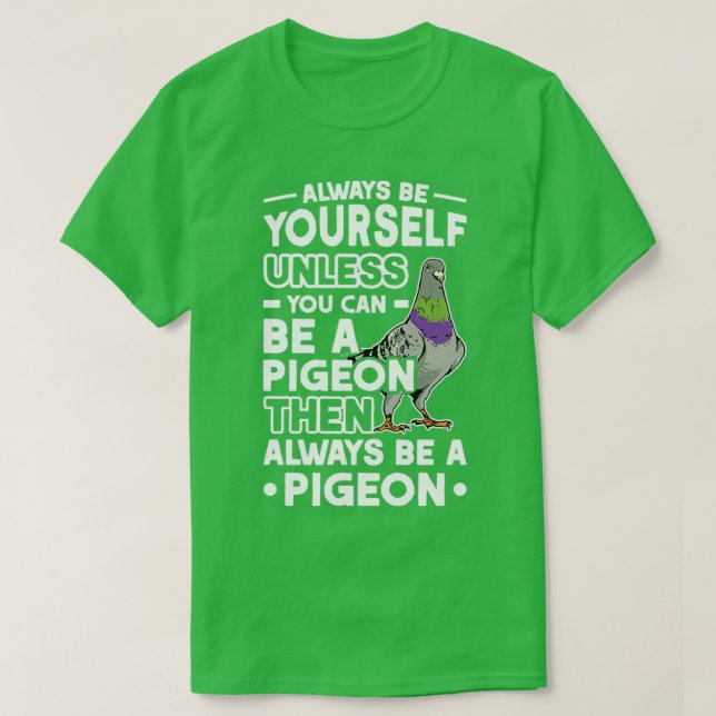 Camiseta Portadora de regalo Pigeon Fancier 4 (Diseño del anverso)