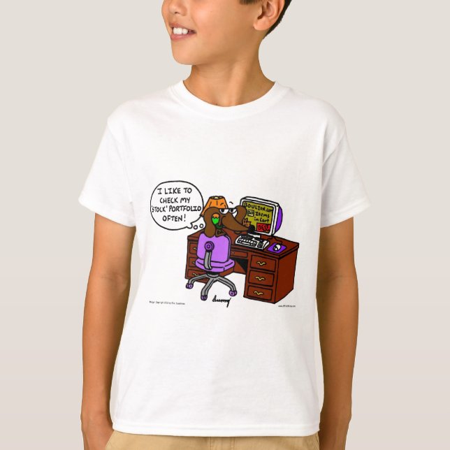 Camiseta Portafolio de acciones medias (Anverso)
