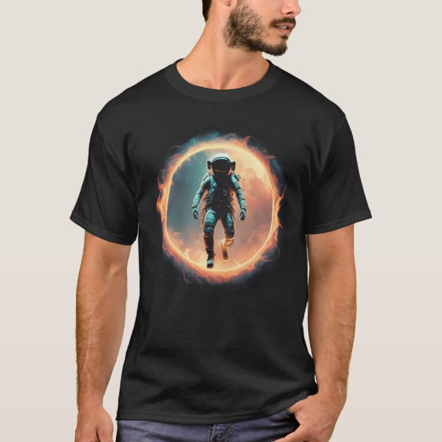 Camiseta Portal de astronautas (Anverso)