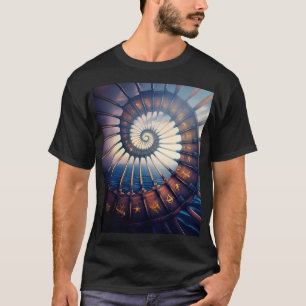 Camiseta Portal De Estrellas De Madera En El Agua