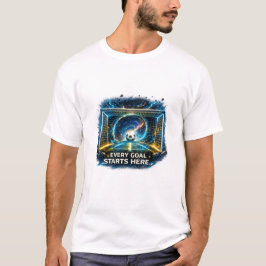 Camiseta Portal de Gol de Fútbol | Todo Gol Comienza Aquí D
