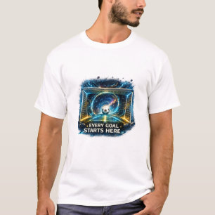 Camiseta Portal de Gol de Fútbol   Todo Gol Comienza Aquí D