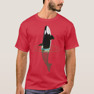 Camiseta Portal de Panda Futurista para el Mar de Ballenas