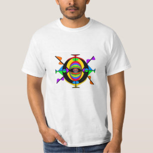 Camiseta Portal enérgico = coloreado