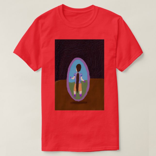 Camiseta Portal to a whole new world (Diseño del anverso)