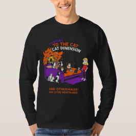 Camiseta Portal to the Cat Dimension: Funny Chaos Cat Tee