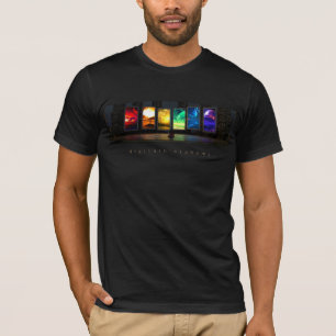 Camiseta Portales (ancho) negros